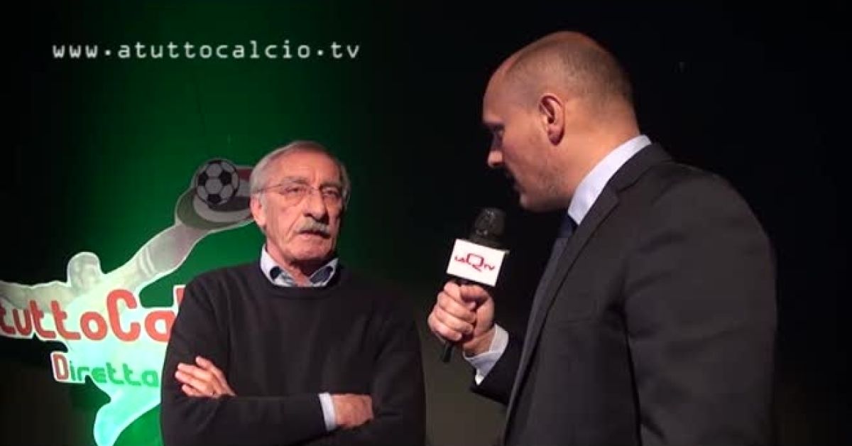 Claudio Nardis, (sx) delegato FIGC Provincia di L'Aquila