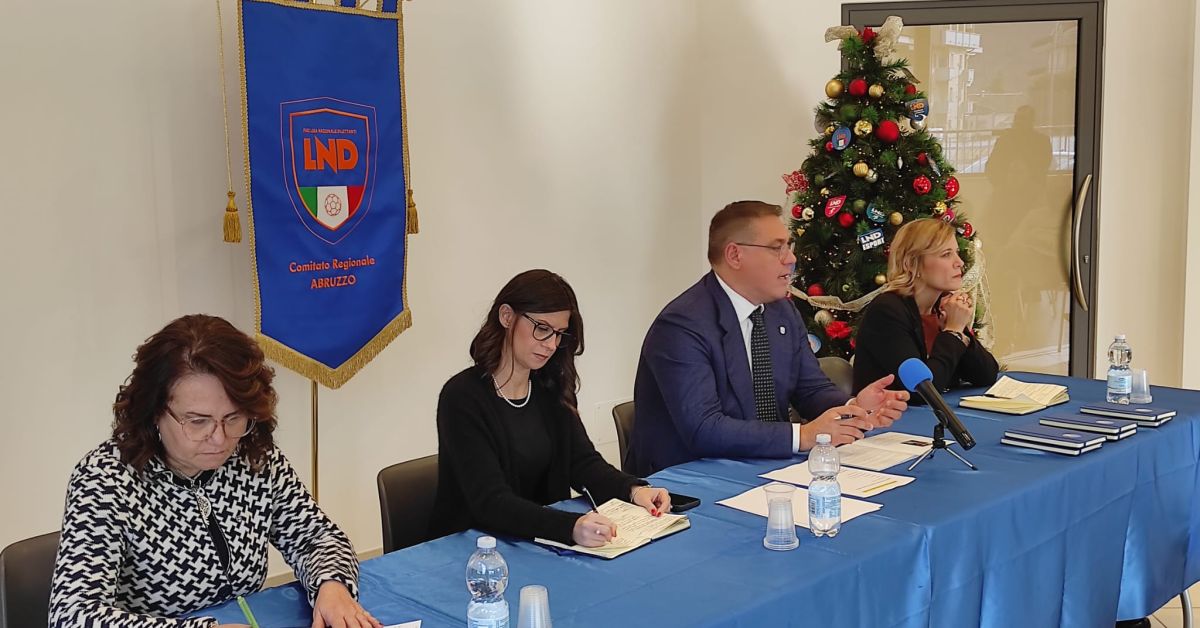 LND Abruzzo numeri e bilancio di un anno di lavoro. Memmo: 'Costruiamo il futuro'