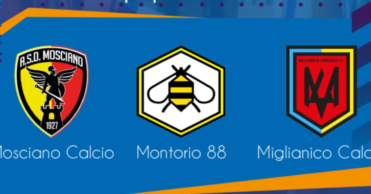 Montorio, Mosciano e Miglianico Lanciano il 4 maggio si giocano la Coppa Mancini