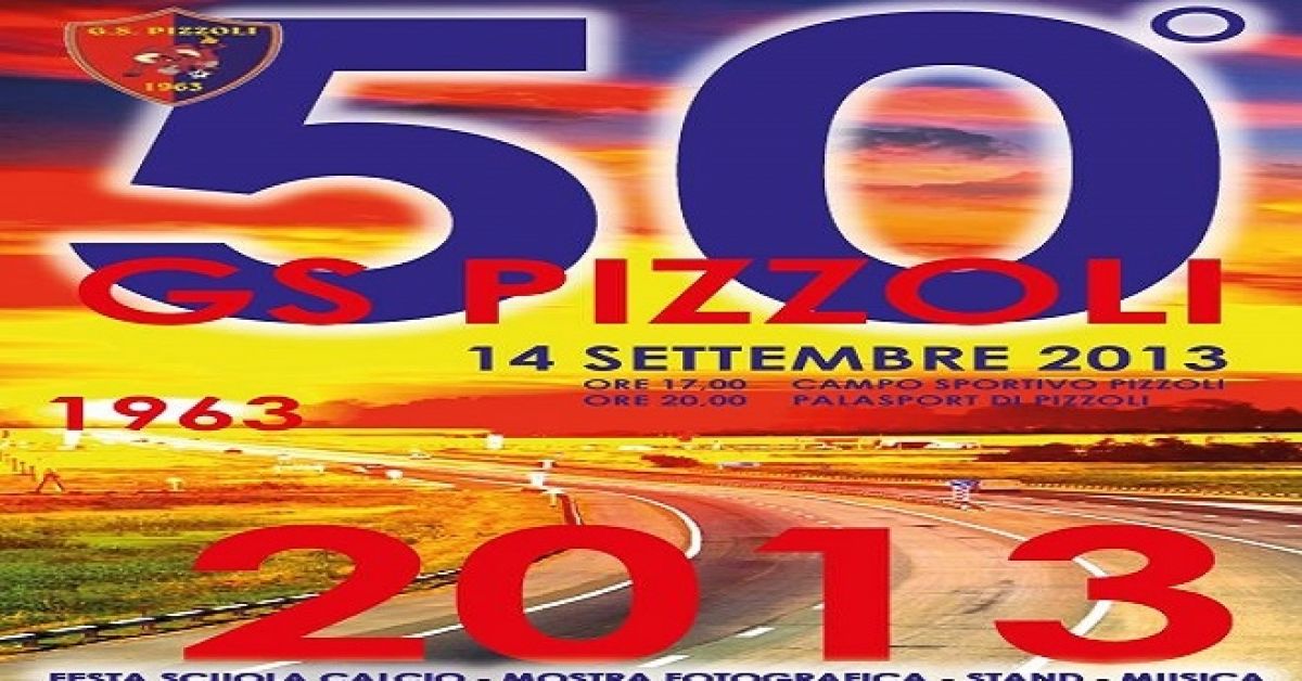 Prima Categoria A. G. S. Pizzoli Calcio festeggia il 50° Anniversario