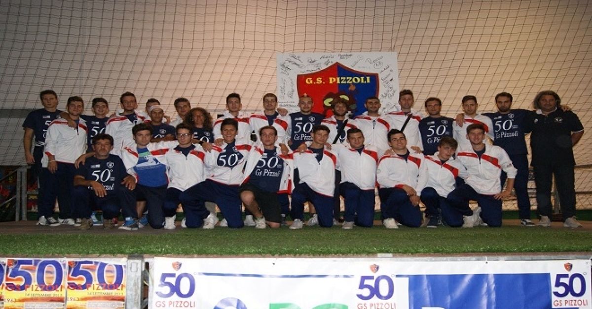 Prima Categoria A. G. S. Pizzoli Calcio festeggia il 50° Anniversario