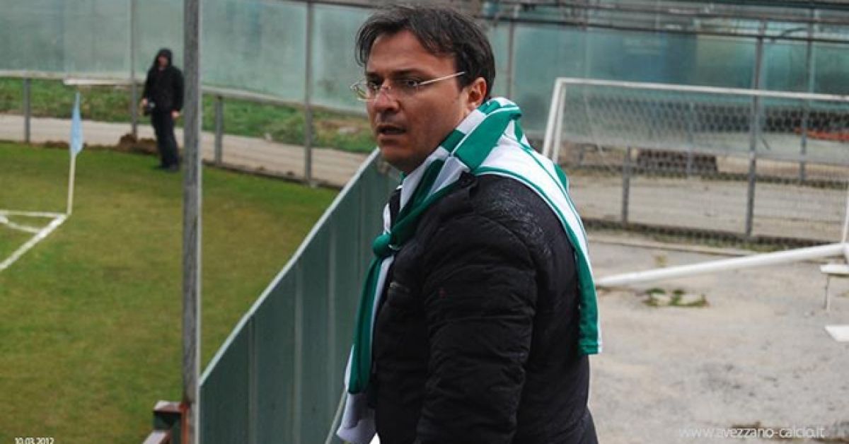 Gianni Paris, presidente Avezzano Calcio