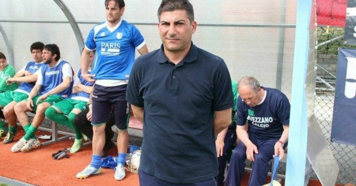 Orazio Di Loreto, allenatore dell'Atletico Civitella Roveto
