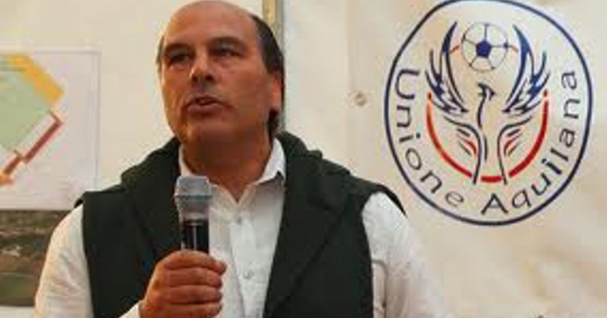 il presidente dell'Aquilana, Maurizio Panepucci
