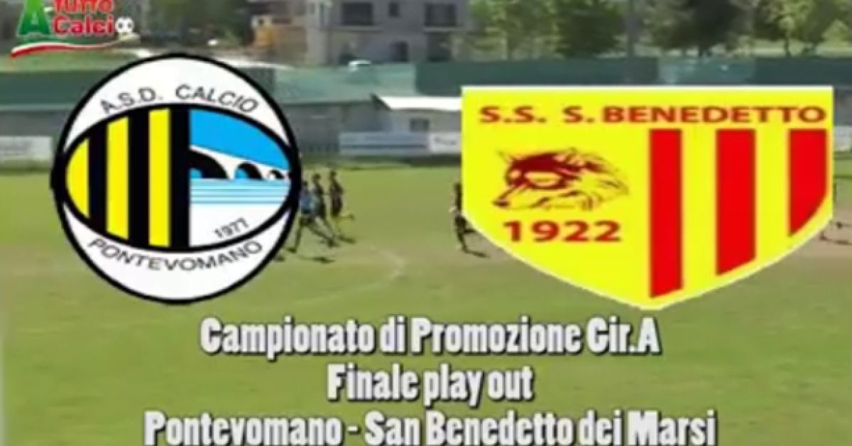 Gir. A. Pontevomano e San Benedetto impattano 0-0. I Lupi salutano la Promozione