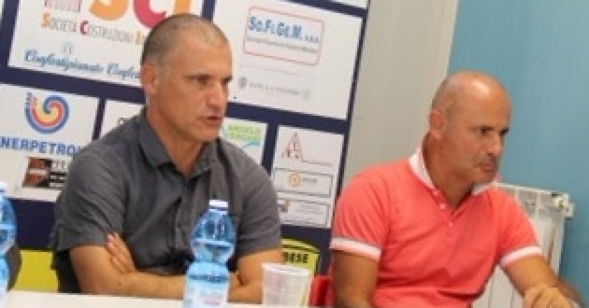 Stefano Sanderra a sinistra e, a destra, Luca