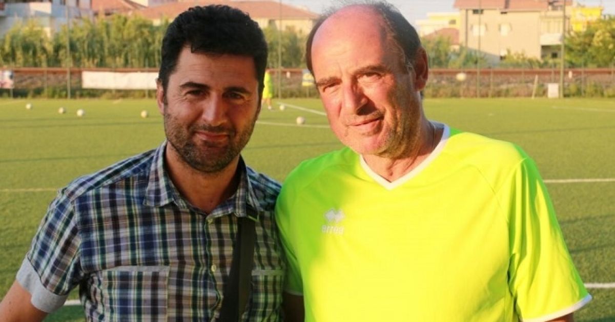 Nico D'Eugenio con il DS Gianni Castroni