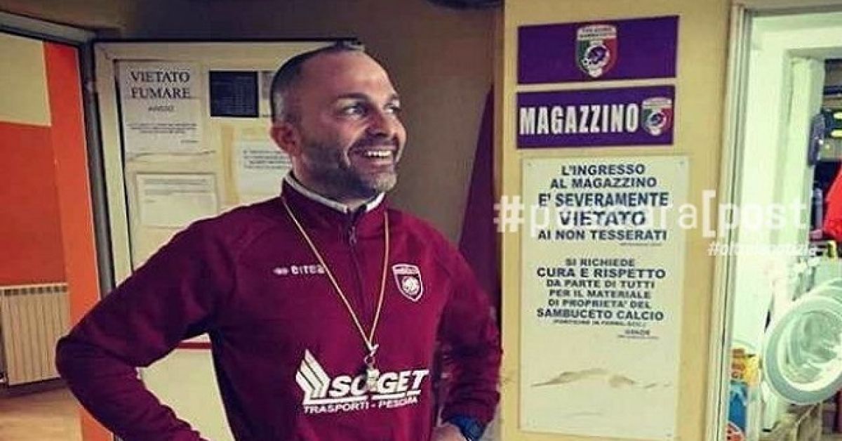 Eddy Farias tecnico del Sambuceto (Foto Pescara Post)