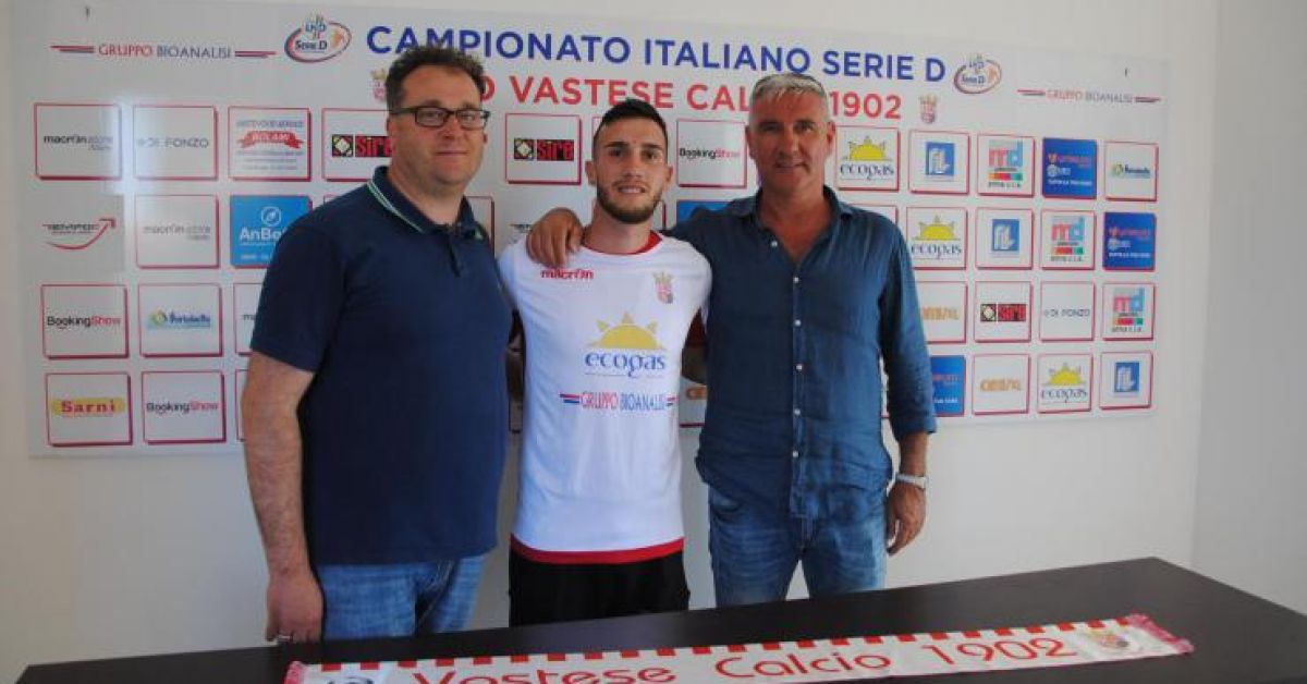 Daniel Giampaolo è un nuovo attaccante della Vastese: "Felice di essere qui, posso far bene"