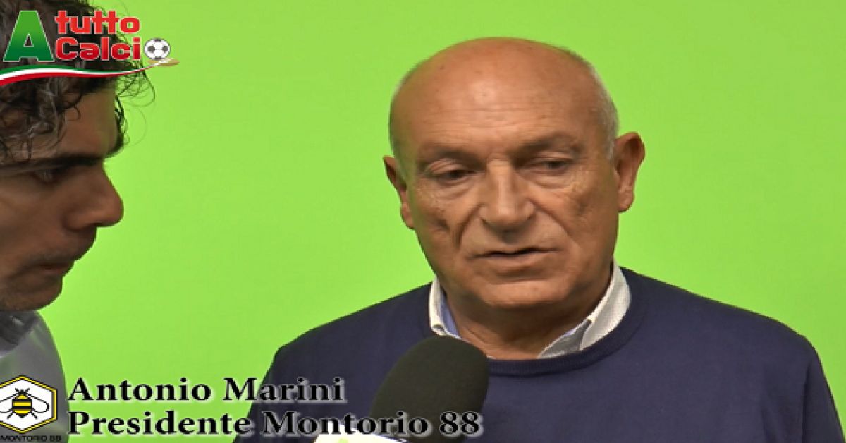 Antonio Marini presidente Montorio