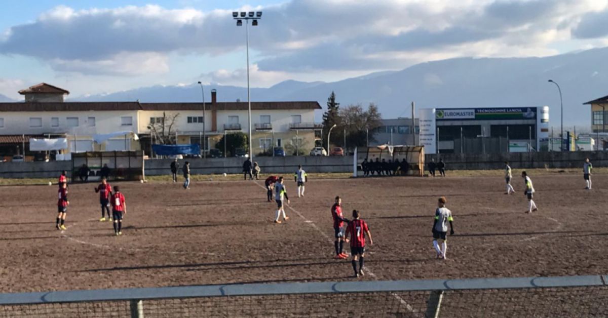 San Pelino-L'Aquila 0-7: il serivzio della gara