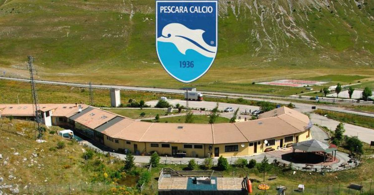 Il Pescara per il ritiro estivo sceglie Lucoli: ritrovo a Campo Felice