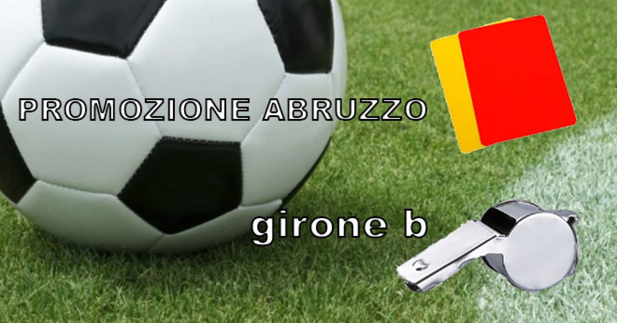 I provvedimenti disciplinari nel girone b di Promozione Abruzzo