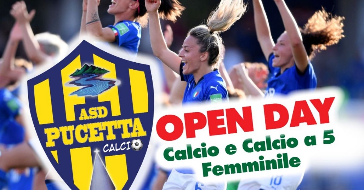 Pucetta. Il 24 Agosto l'open day per il calcio a 11 femminile