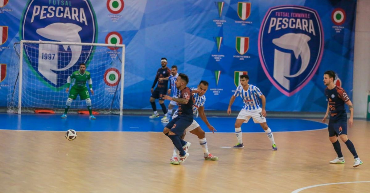 Il Futsal Pescara non muore mai: 5-5 all’ultimo secondo