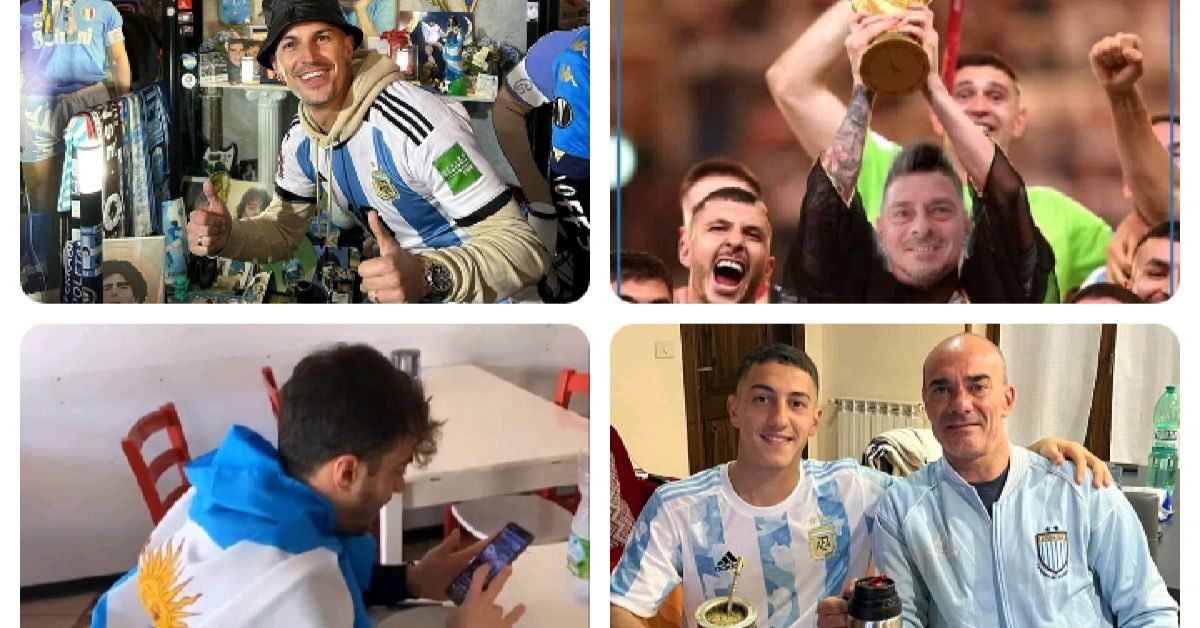 Argentina campeon: la festa dei calciatori dei Dilettanti