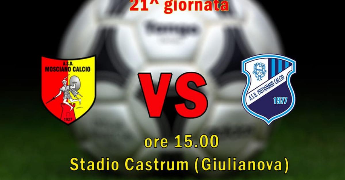 Gir. B. Al Castrum vince il Mutignano 1-2 sul Mosciano