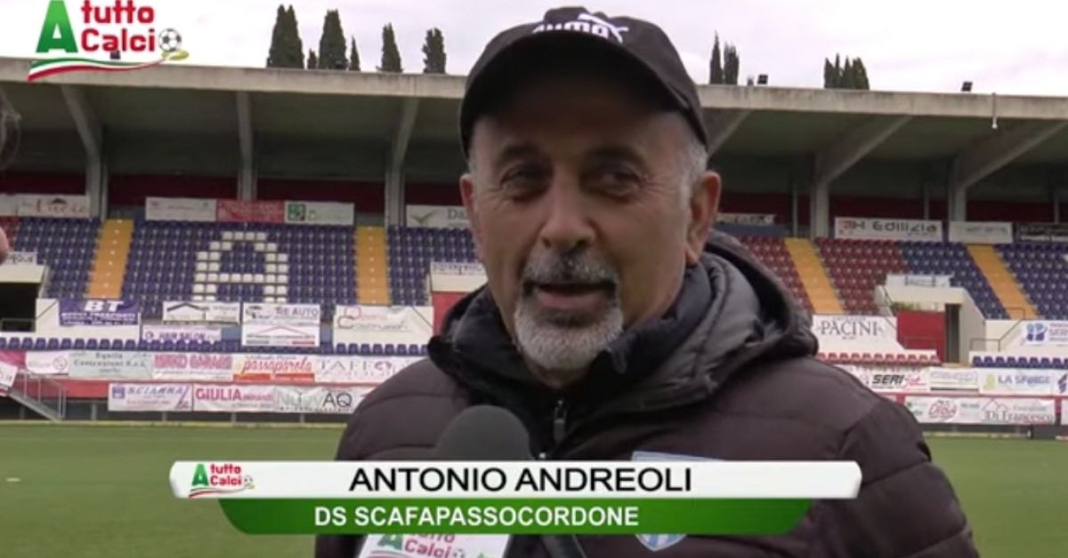 Il DS Andreoli saluta lo Scafapassocordone: 'Vissuto bei momenti. Grazie'