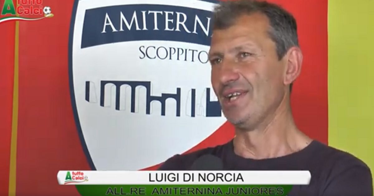 Amiternina: Luigi 'Gigi' Di Norcia neo tecnico della Juniores Elite