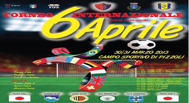 Calcio Giovanile. Torneo Internazionale a Pizzoli (Aq) 30-31 marzo