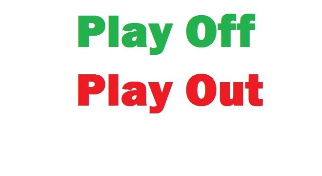 Play Off e Out. Il programma delle gare