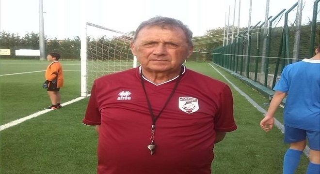 Mister Antonio Lancioni, allenatore Allievi Folgore Sambuceto