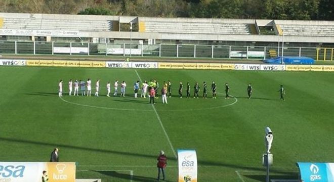 Serie D. Chieti-Vis Pesaro 2-2, solo un pari per i neroverdi