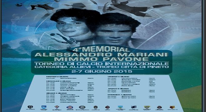 IV° Memorial "A. Mariani-M. Pavone". Risultati e classifiche della 1^ giornata :