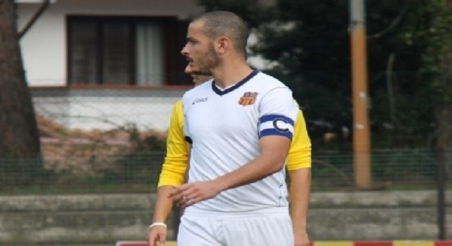 Il neo attaccante angolano Fabio Lalli