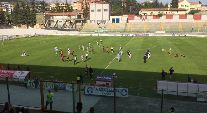 Lega Pro. L'Aquila, nessuna scossa con Modica: al fattori si impone il Siena per 2-1