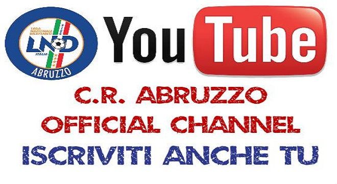 Il Comitato Regionale Abruzzo sbarca su You Tube