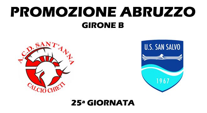 Gir B. Termina  0 - 3 la sfida Sant'Anna - San Salvo