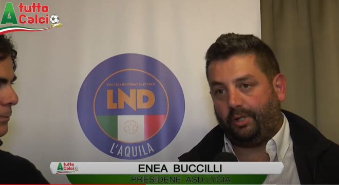 Il presidente Buccilli del Lycia tuona: 'Basta arbitri scarsi'