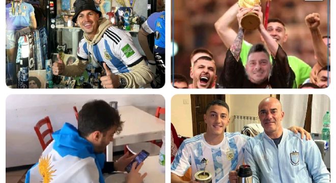 Argentina campeon: la festa dei calciatori dei Dilettanti