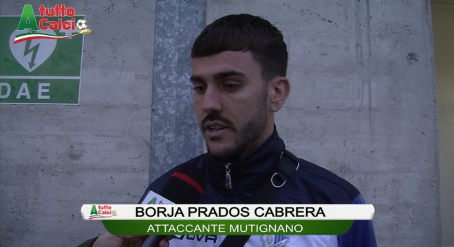 Mutignano, Prados: 'Puntiamo a vincere col Teramo. Un gol? Mi piacerebbe'