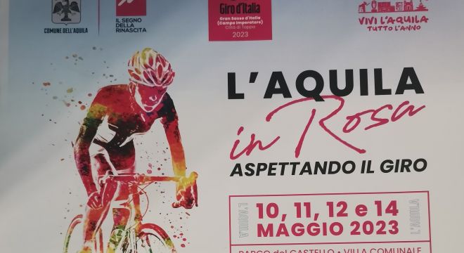 Aspettando il Giro: a L'Aquila 4 giorni tra prevenzione, sport e cultura