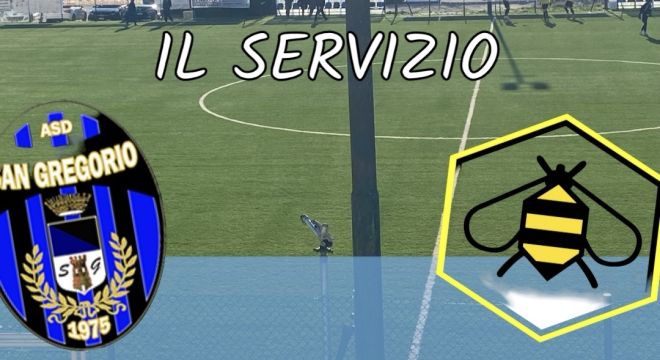 Promozione A.  San Gregorio - Montorio '88 (1-0). Il servizio