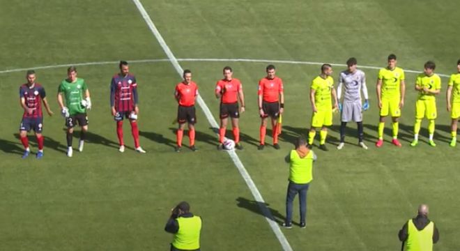 Il servizio di Campobasso - Vastogirardi  0-0. Il palo al 92' nega il gol ai lupi molisani